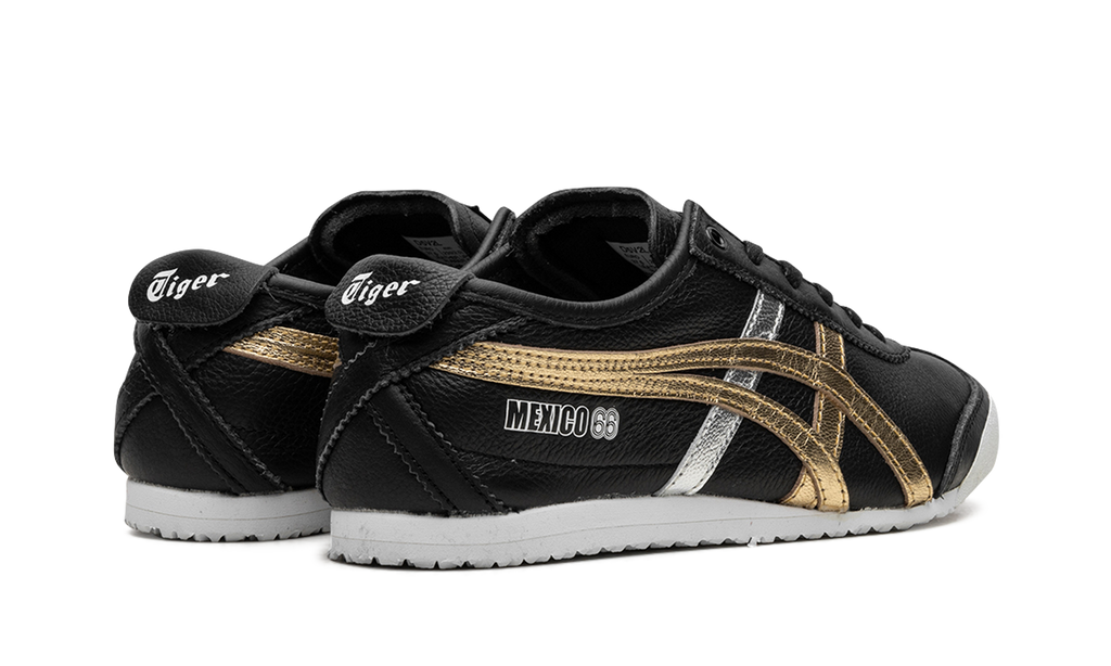 Onitsuka Tiger Mexico 66 Sneakers - Black Gold Silver | D5V2L 9094